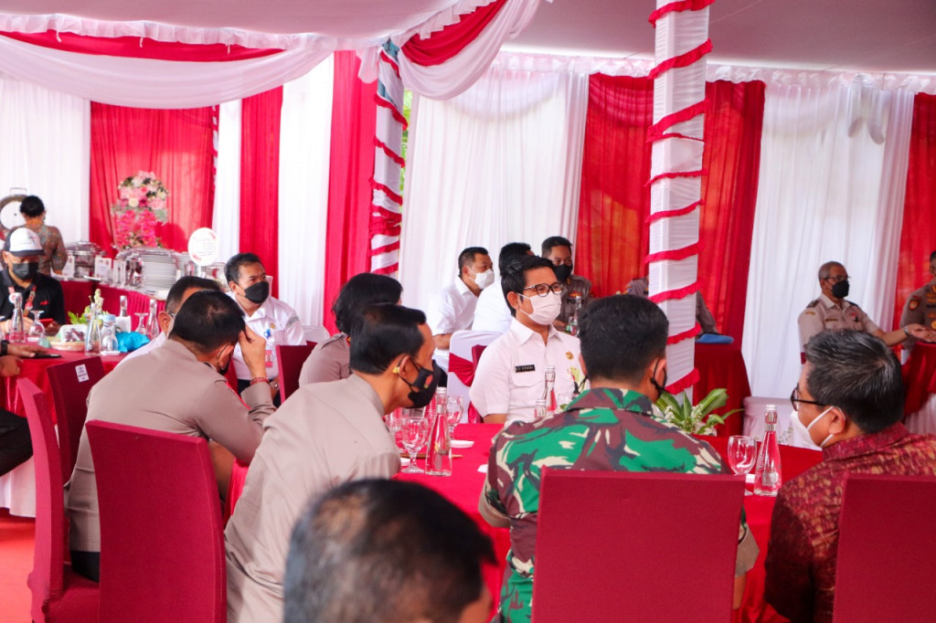 Sekda Badung Hadiri Peresmian Gedung Polres Kawasan Bandara Ngurah Rai